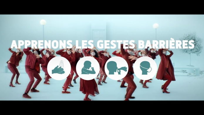 Spot vidéo campagne Gestes Barrières 2019