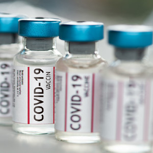Flacons de vaccins anti-Covid 19