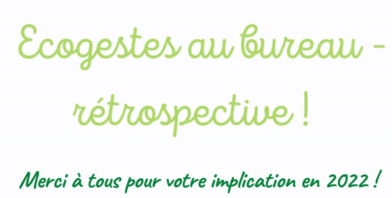Les écogestes au bureau à suivre tout au long de l’année