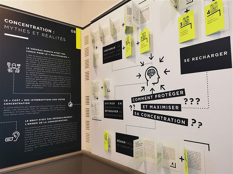 exposition Nouveaux espaces de travail, histoire d'une co-conception au STCI