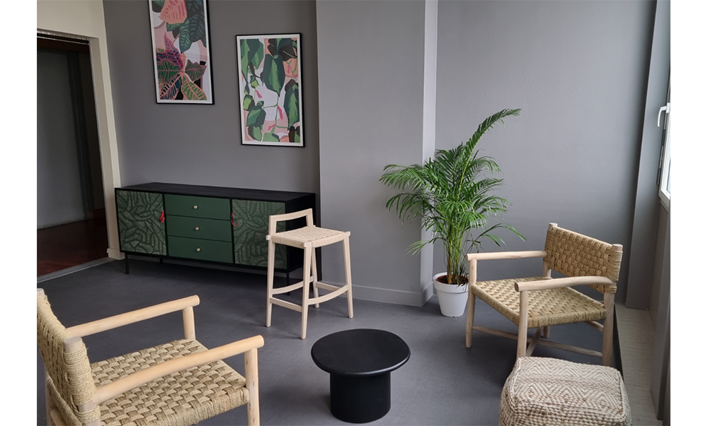 Un des espaces de convivialité