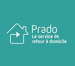 Logo du dispositif PRADO (Service destiné à anticiper les besoins des patients qui retournent à leur domicile après une hospitalisation)