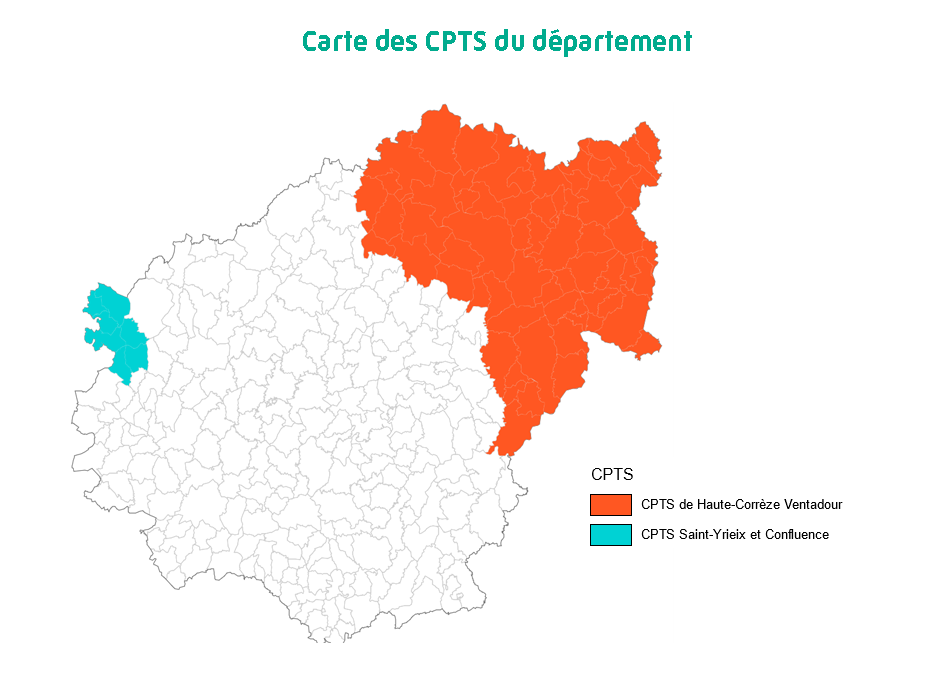 Carte des CPTS