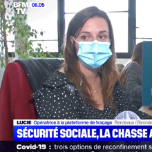 photo d'une collaboratrice interwievée sur BFM