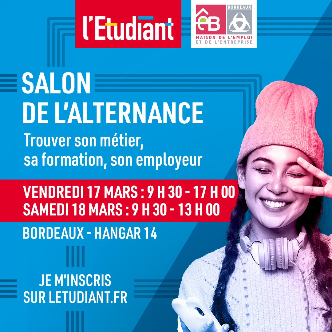 affiche salon de l'alternance 2023