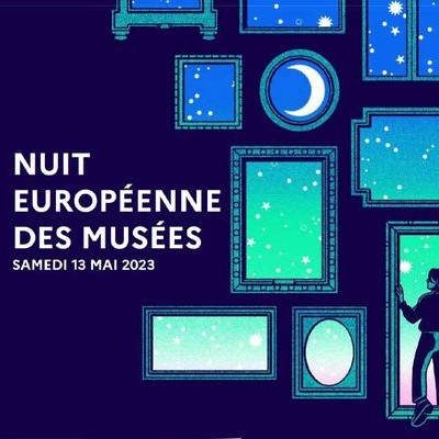 Affiche Nuit Européenne des Musées 2023