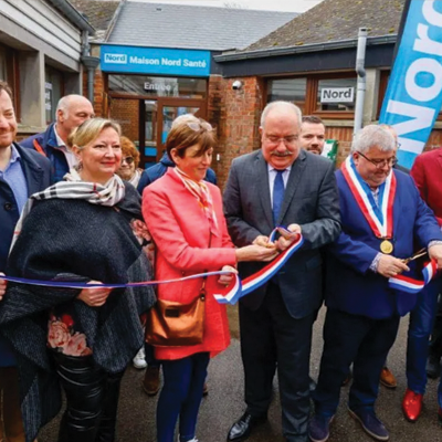 Inauguration du centre de santé de Glageon