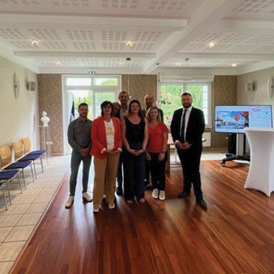 Signature de la convention à Escautpont