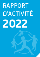 Couverture du rapport d'activité 2022