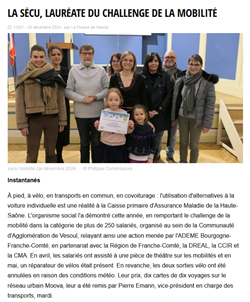 Lauréat de la mobilité