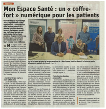 Mon espace santé : un coffre-fort numérique