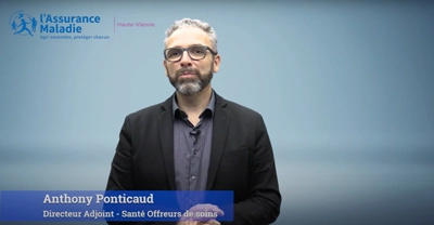 Photo d'Anthony Ponticaud directeur adjoint qui parle de la prevention