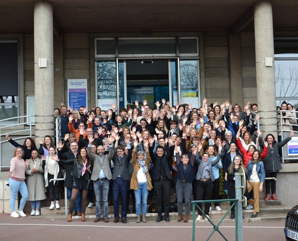Photo de toute l'équipe de la CPAM 87