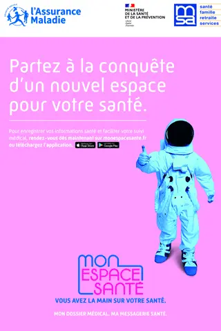 Campagne mon espace santé