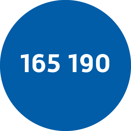 165190 entreprises.