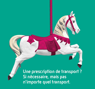 Visuel de la campagne - Transport médical partagé