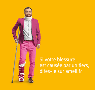 Visuel de la campagne - Recours contre tiers
