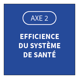 Icone Axe 2 : Efficience du système de santé