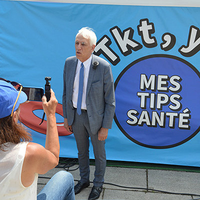 Roadshow « Mes tips santé» fait escale à Rouen