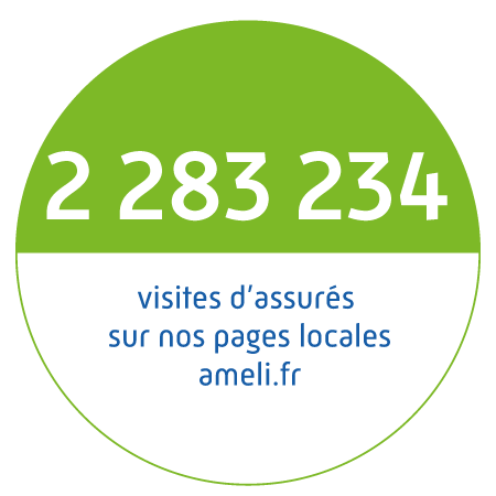 2 283 234 visites d'assurés sur nos pages locales ameli.fr