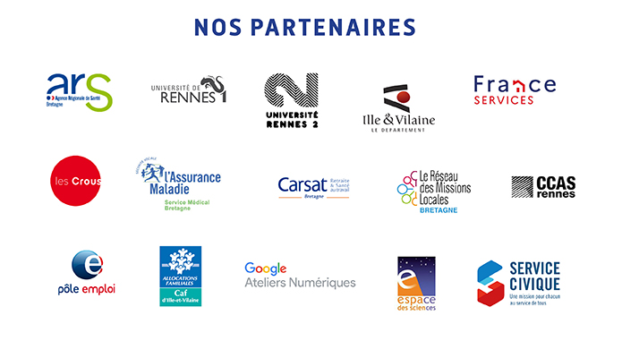 logos des partenaires de la Cpam d'Ille-et-Vilaine