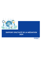 Médiation - Rapport d'activité 2024