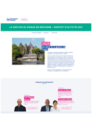 La gestion du risque en Bretagne - Rapport d'activité 2025