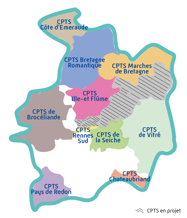 carte CPTS Cpam35