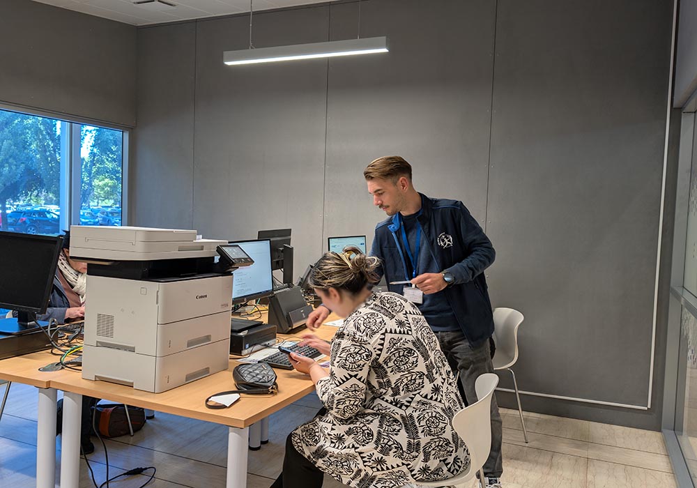 équipe des ateliers numériques
