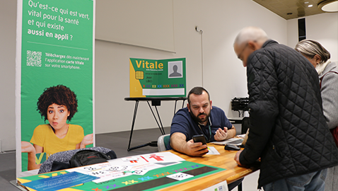 Présentation de l'application carte Vitale