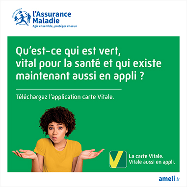 application carte vitale