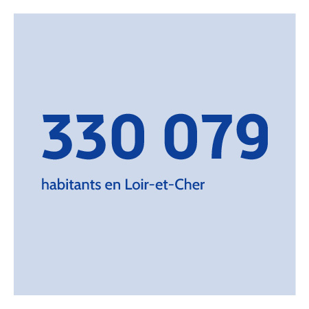 330 079 habitants en Loir-et-Cher