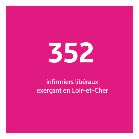 352 infirmiers libéraux en Loir-et-Cher.
