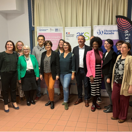 photo de groupe des acteurs du projet