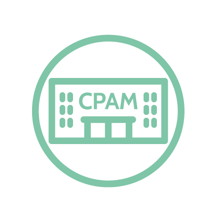 Pictogramme représentant la CPAM de Paris