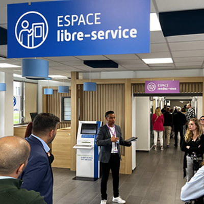 Photographie de l'inauguration d'Aubigny