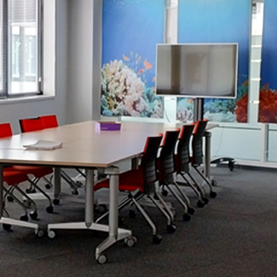 Photo d'une salle de formation