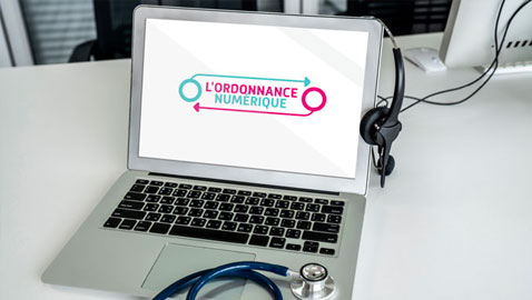 Visuel ordonnance numerique