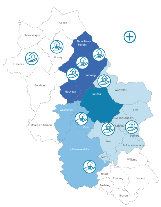 carte des MSP et CPTS