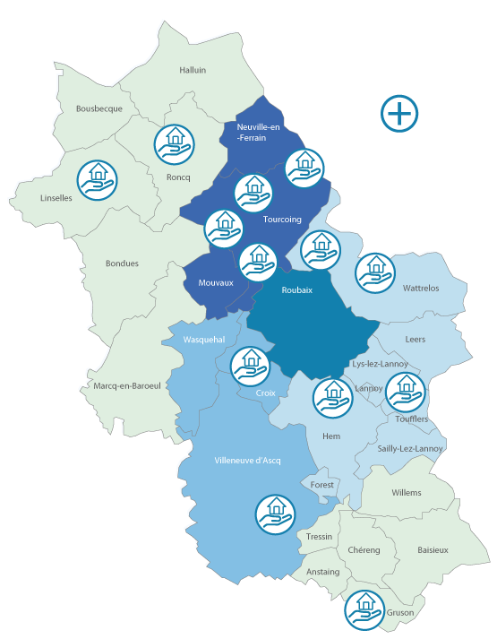 carte des MSP et CPTS