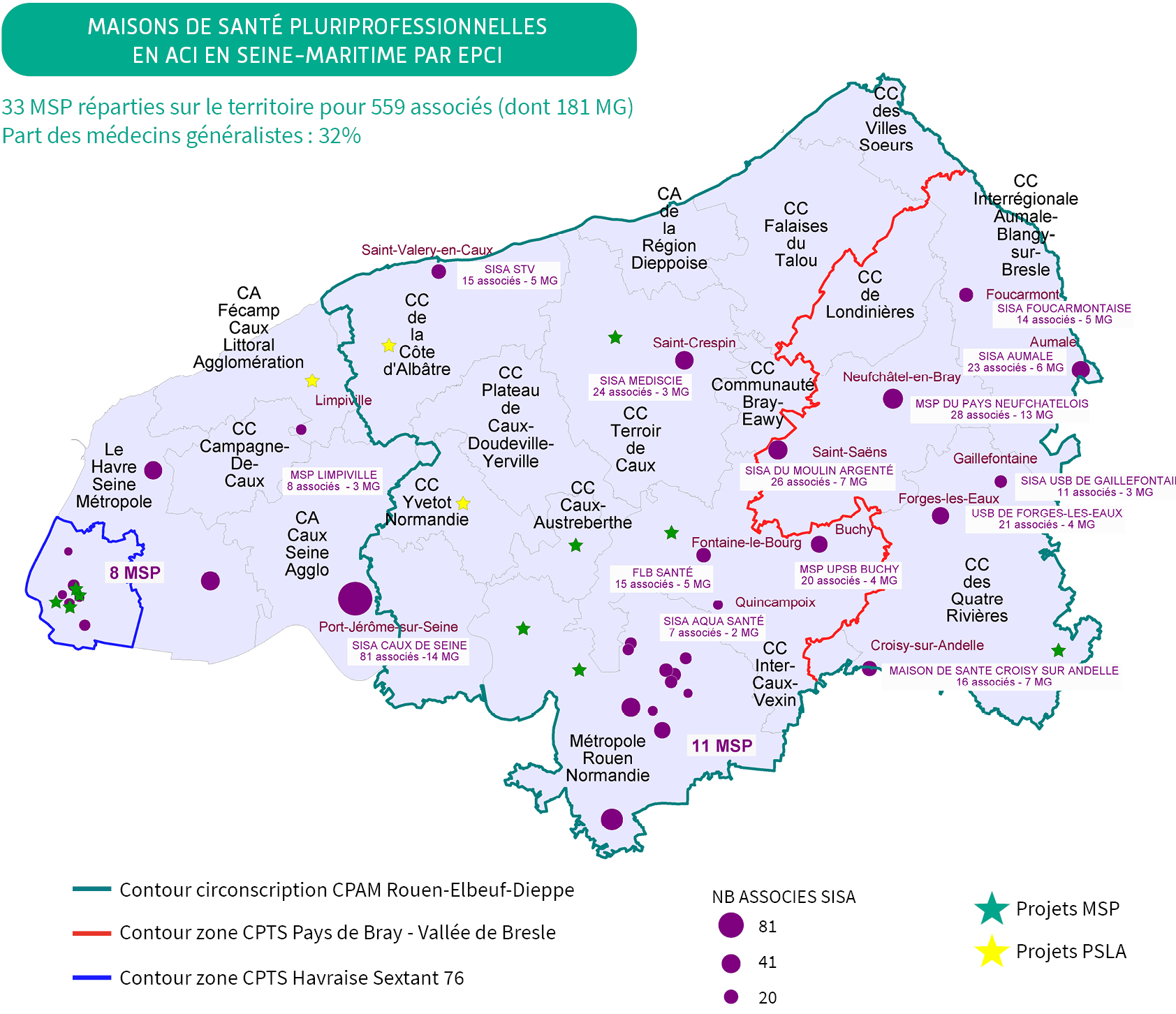 Carte MSP Seine-Maritime