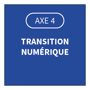 Icone Axe 4 :  Transition numérique