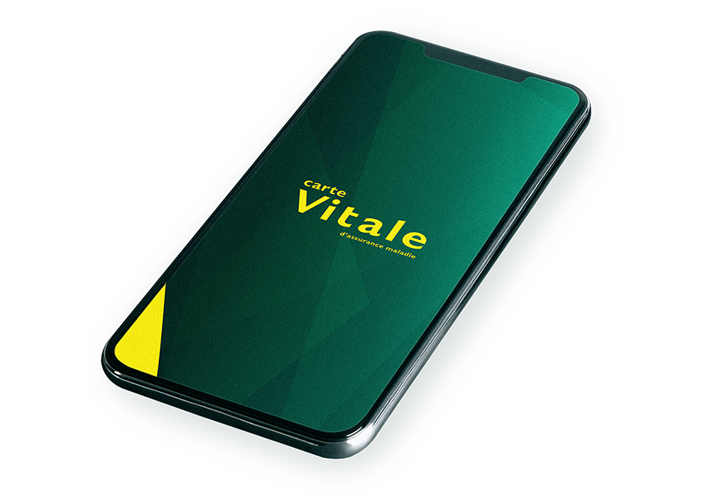 Illustration de l'application Carte Vitale
