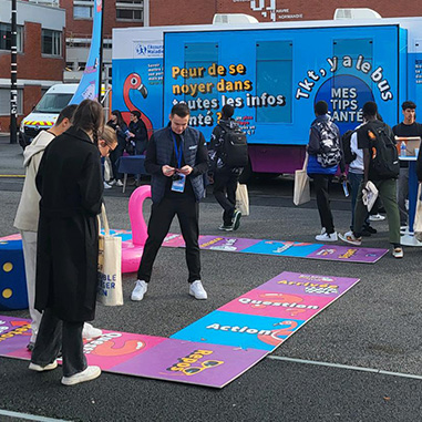 Roadshow « Mes Tips Santé » : un succès auprès des jeunes