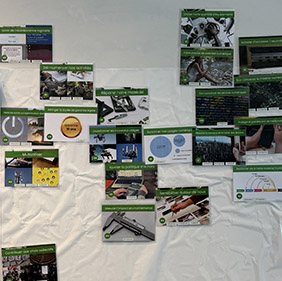 Photo d'un atelier d'une Fresque du numérique organisée à la CPAM de la Sarthe