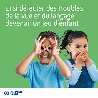 Visuel présentant le projet Dépistage en milieu scolaire.