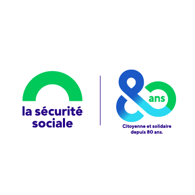 logo 80 ans de la Sécurité sociale
