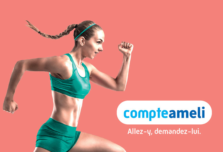 Campagne promotionelle du compte ameli