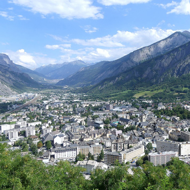 Vue de la ville de Saint-Jean-de-Maurienne, photo de Florian Pépellin