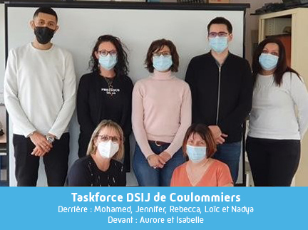 Photo de groupe de la Task Force de Coulommiers 